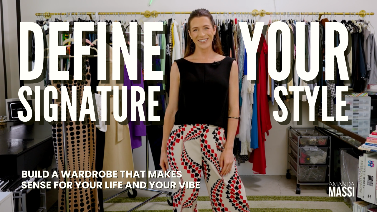 Load video: Define your signature style